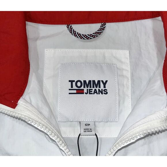 Y2K Tommy Hilfiger Windbreaker Tommy Jeans Jacket Men's Size S/P NWT MRSP $150 - Picture 5 of 14